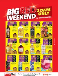 Shoprite Wholesale LiquorShop Big Red Weekend