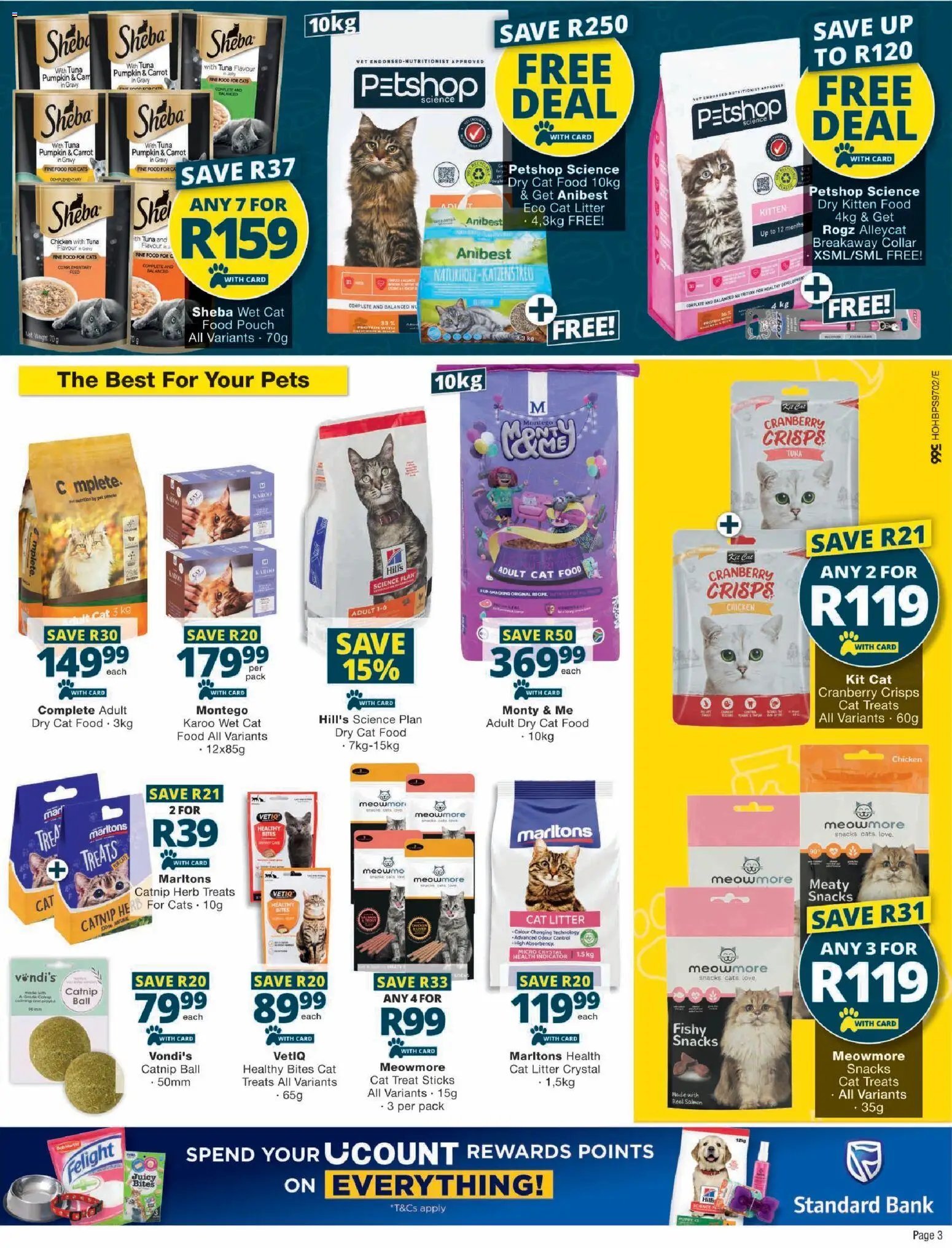 Checkers - Petshop Science Deals