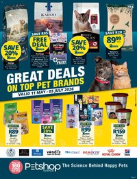 Checkers - Petshop Science Deals