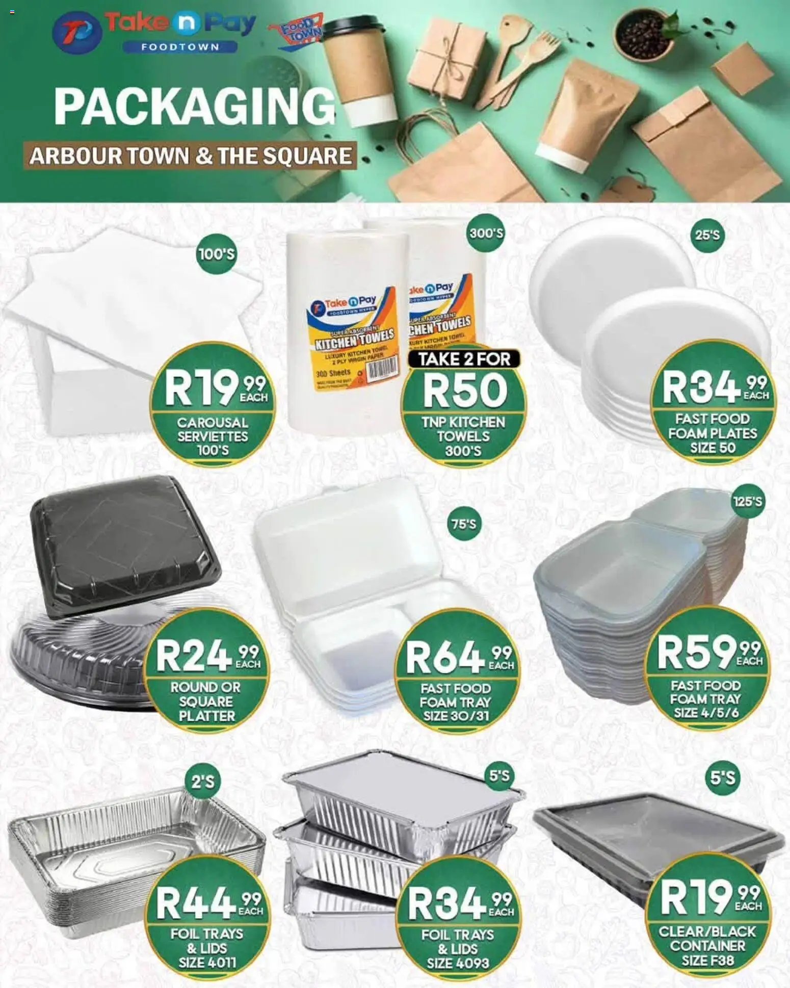 Take n Pay Catering Specials