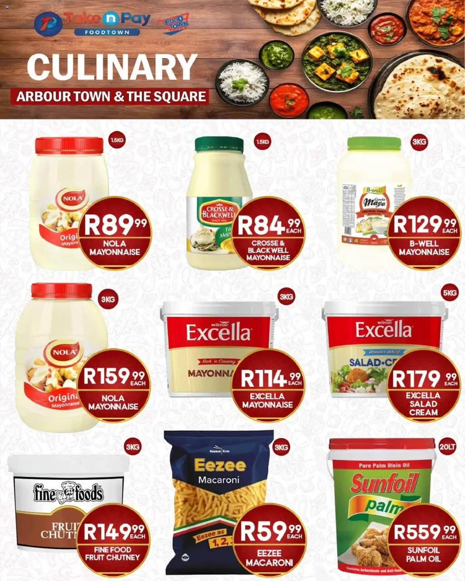 Take n Pay Catering Specials