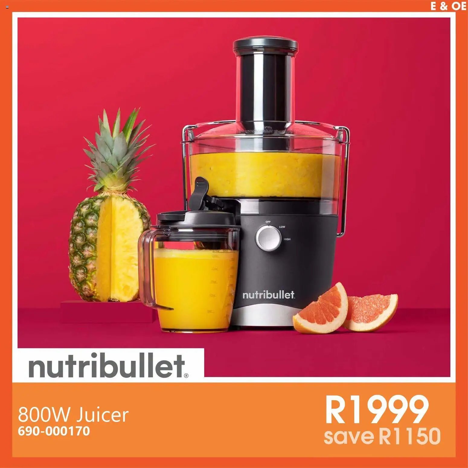 Tafelberg Furnishers Specials