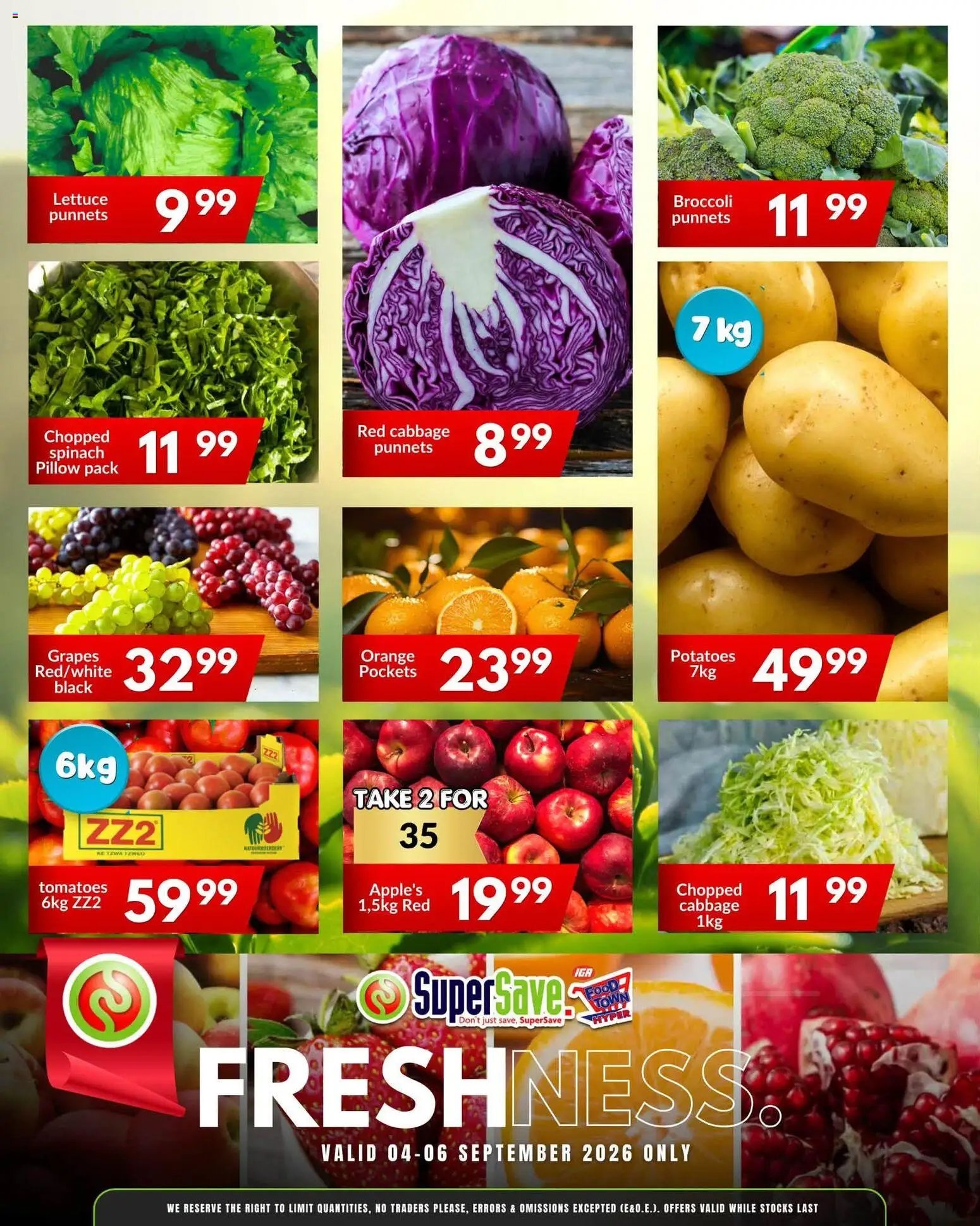 Super Save Fresh Savings