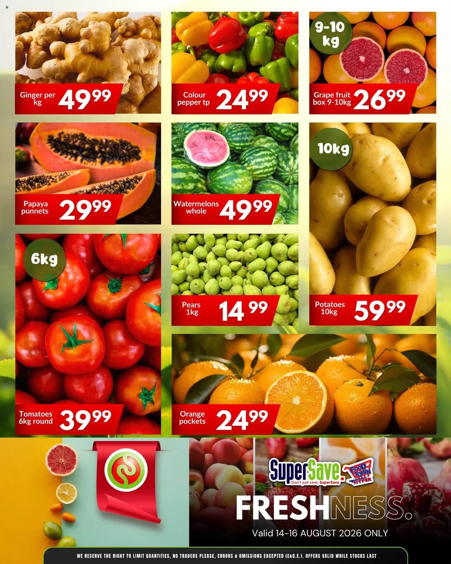 Super Save Fresh Combo Deals