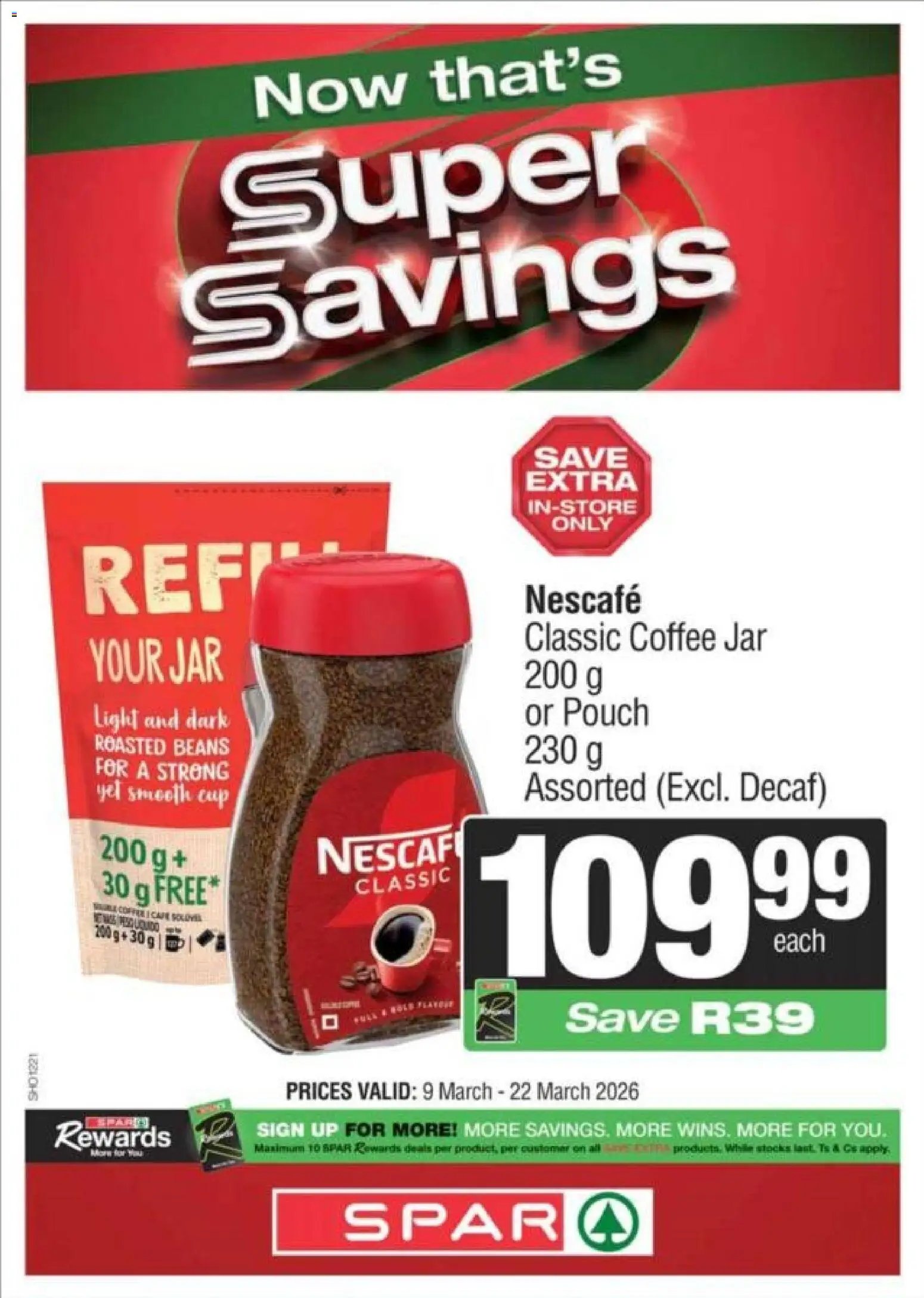 Superspar Specials (2026-03-09 - 2026-03-22) | 12
