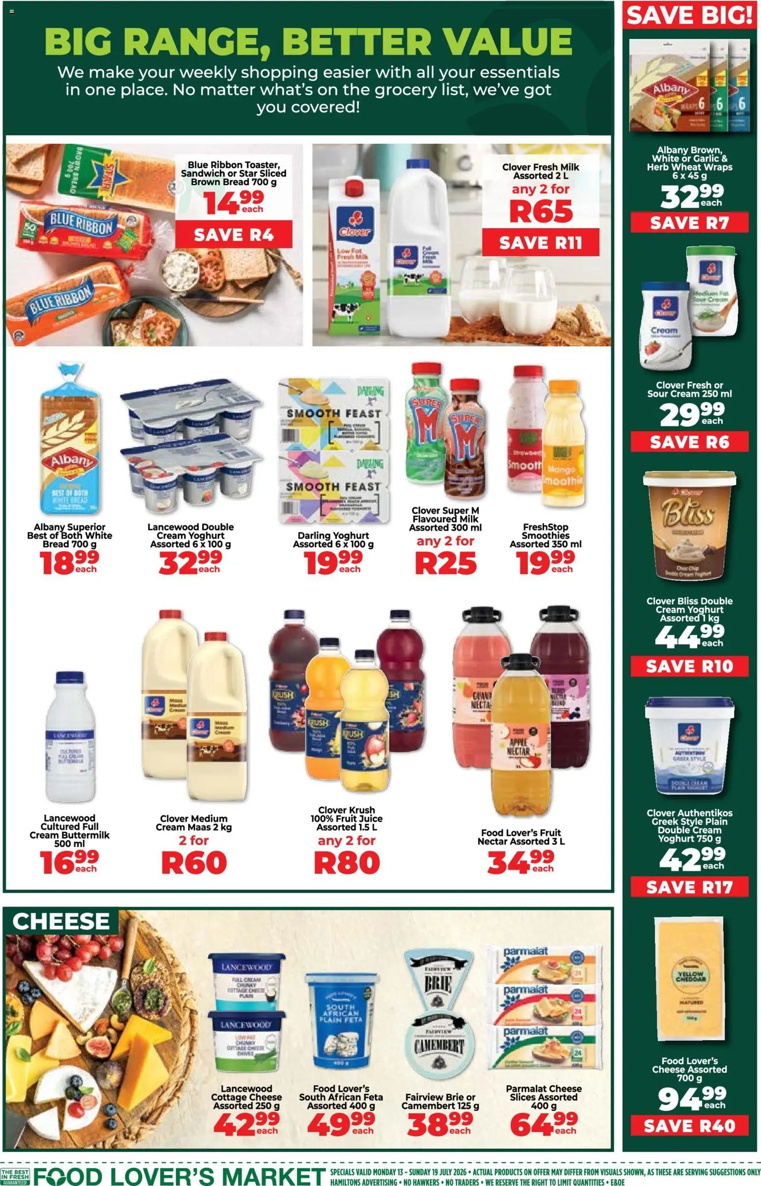 Food Lover's Market Eastern Cape - Mid Month Specials