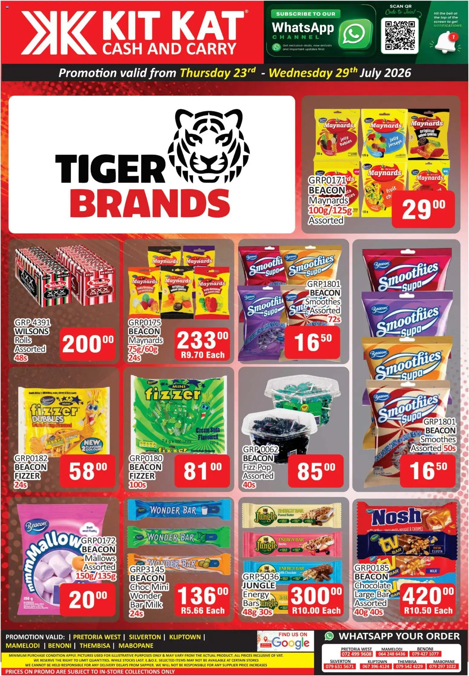 KIT KAT Cash & Carry Specials