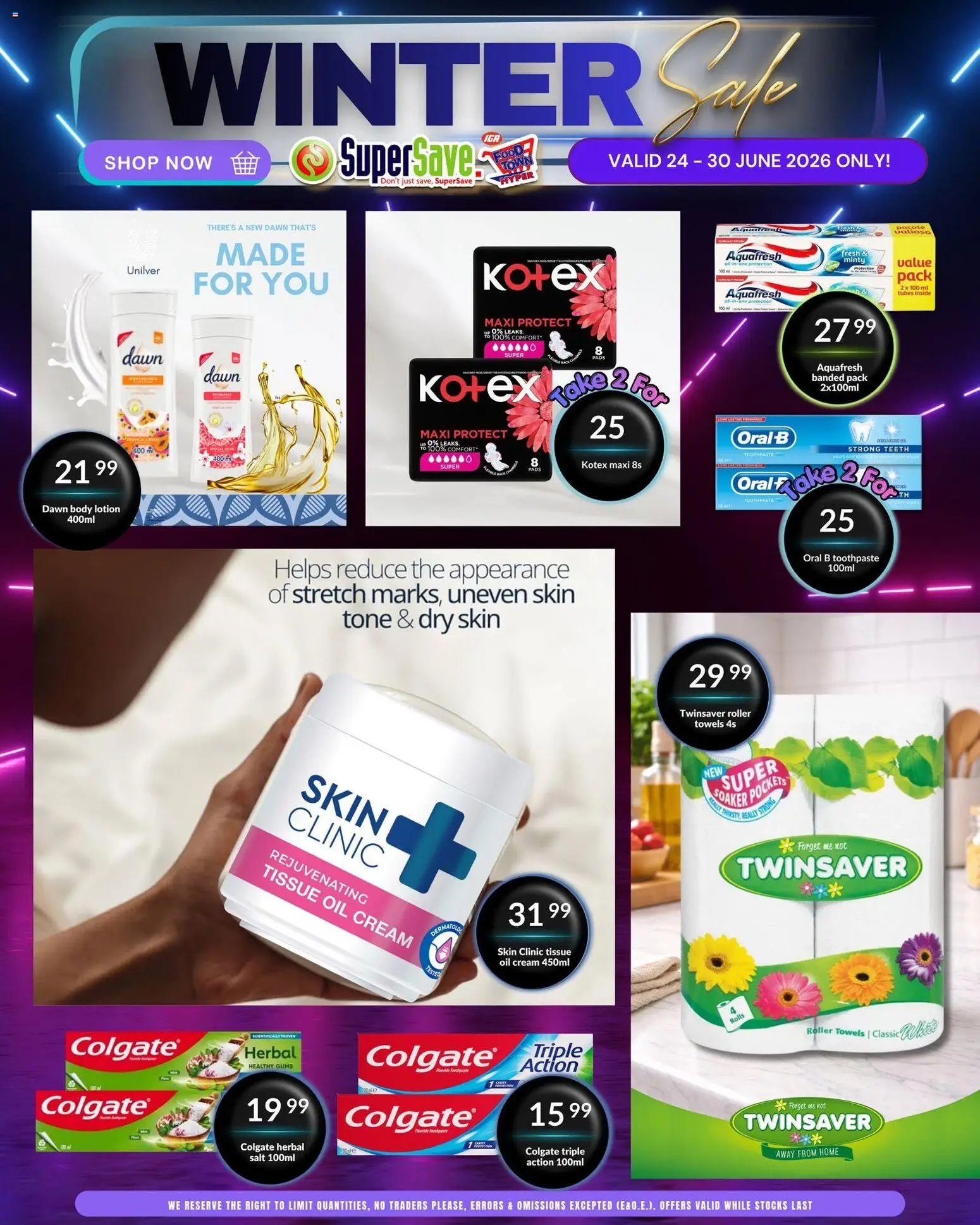 Super Save Specials