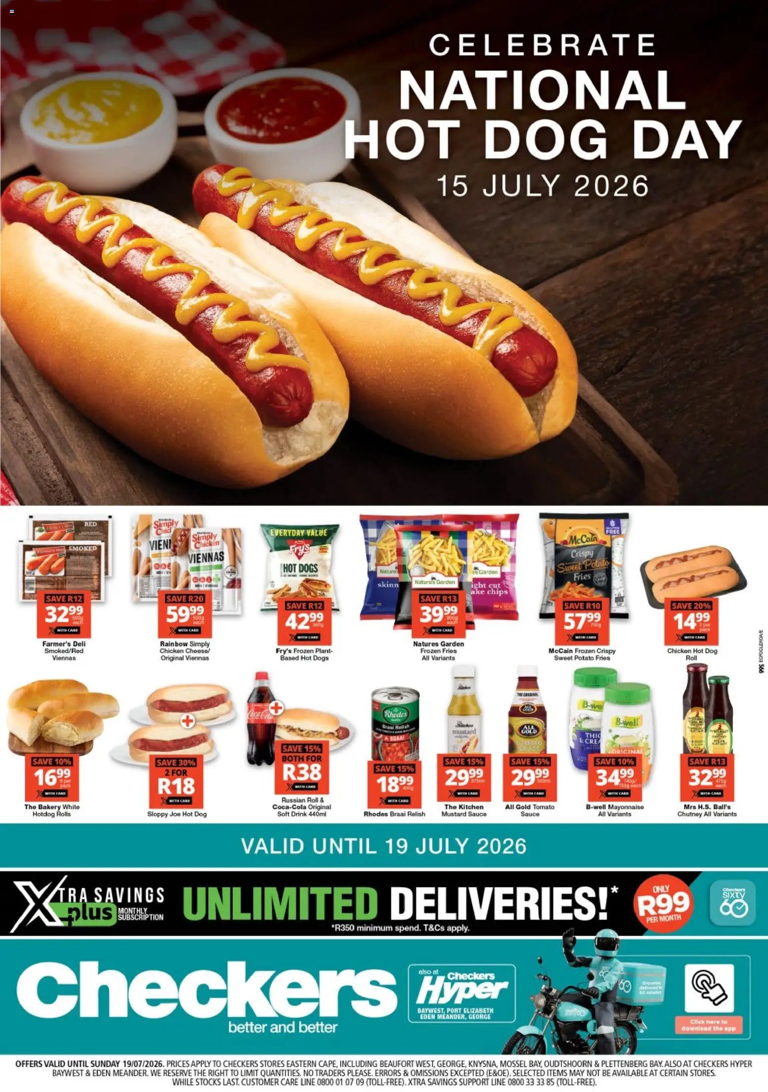 Checkers - Eastern Cape - Hot Dog Day Promotion