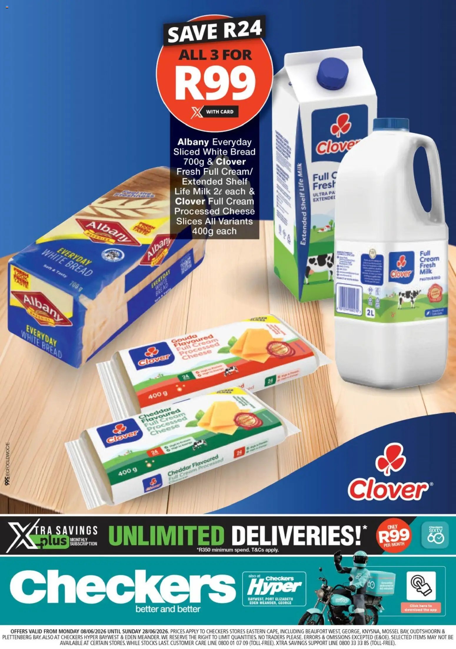 Checkers - Eastern Cape - Clover Promotion