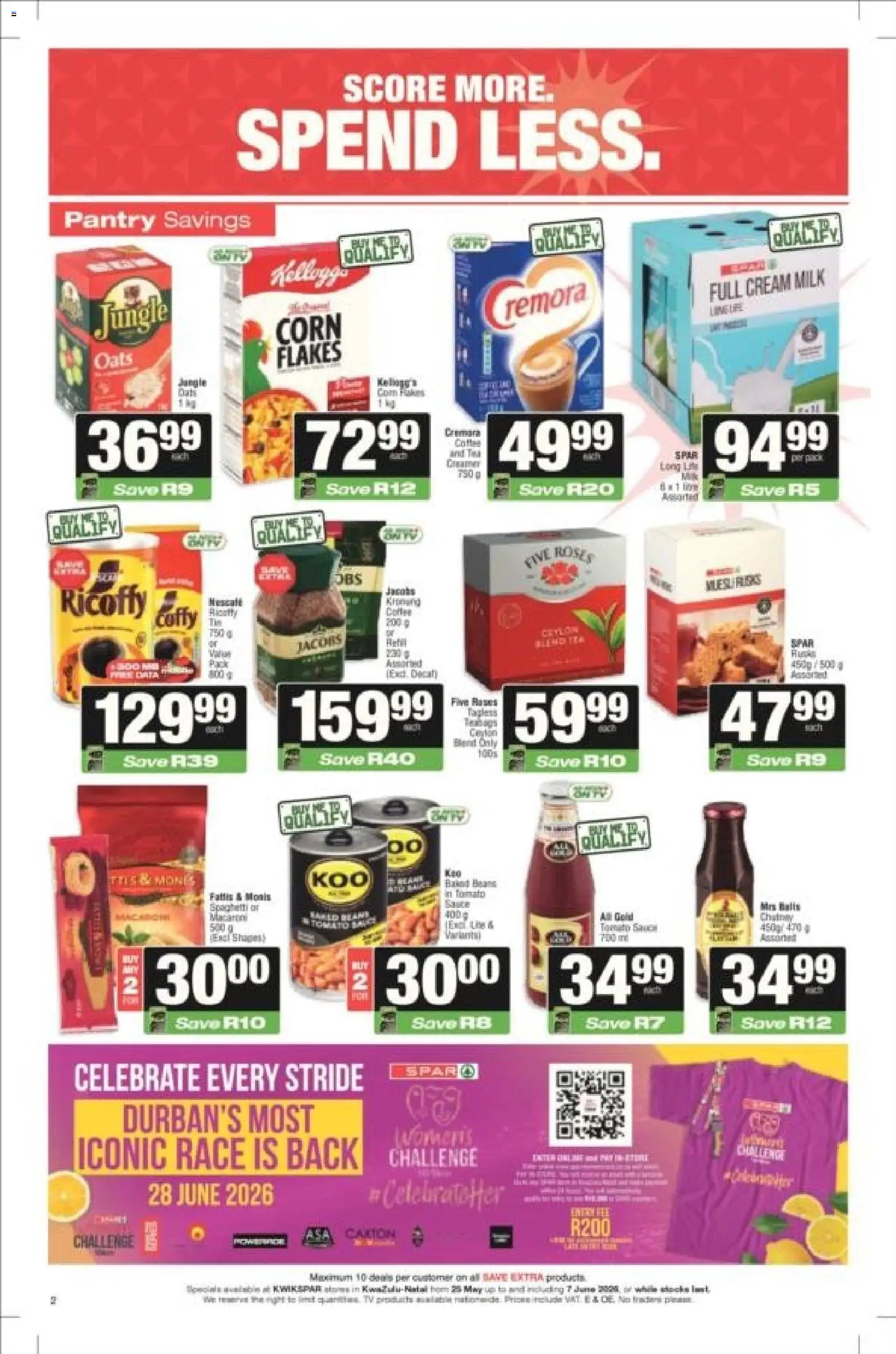 KWIKSPAR - Kwazulu-Natal - Weekly Specials (2026-05-25 - 2026-06-07) | 2