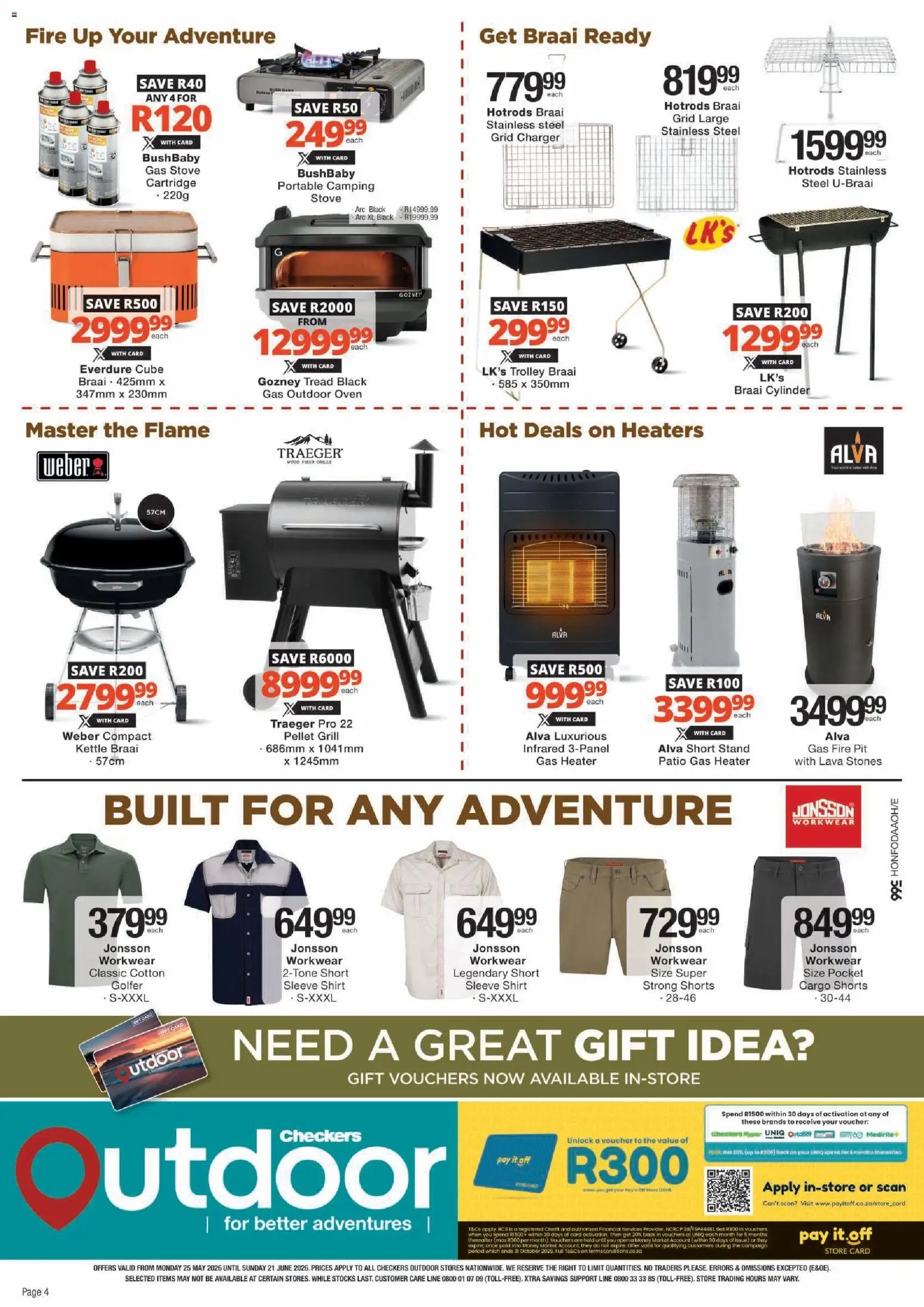 Checkers Outdoor Winter Essentials Promotion