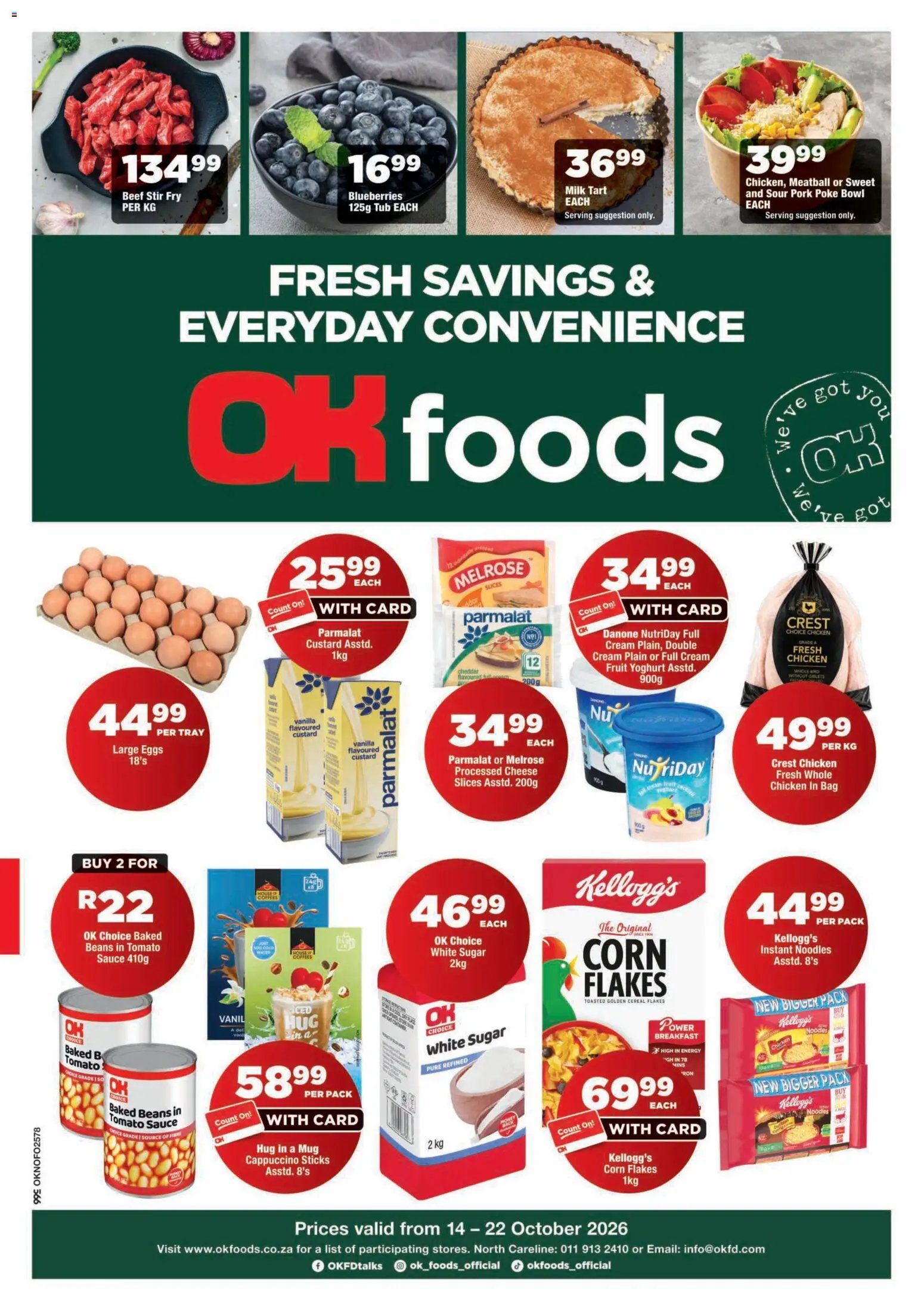 OK Foods Gauteng - Specials