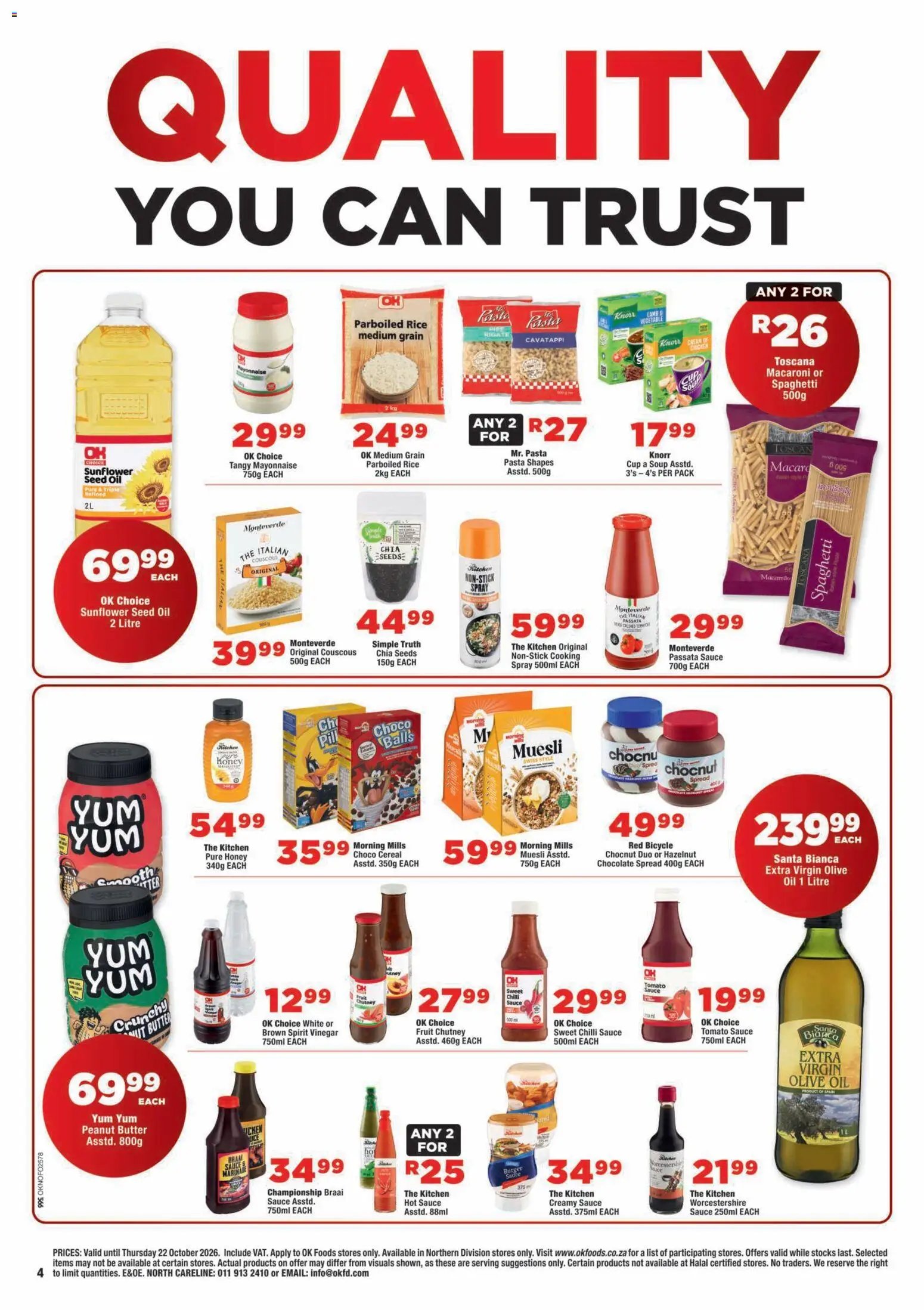 OK Foods Gauteng - Specials
