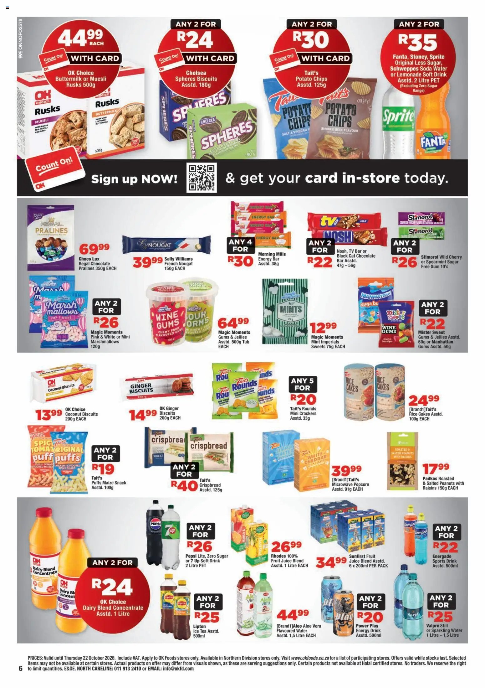 OK Foods Gauteng - Specials