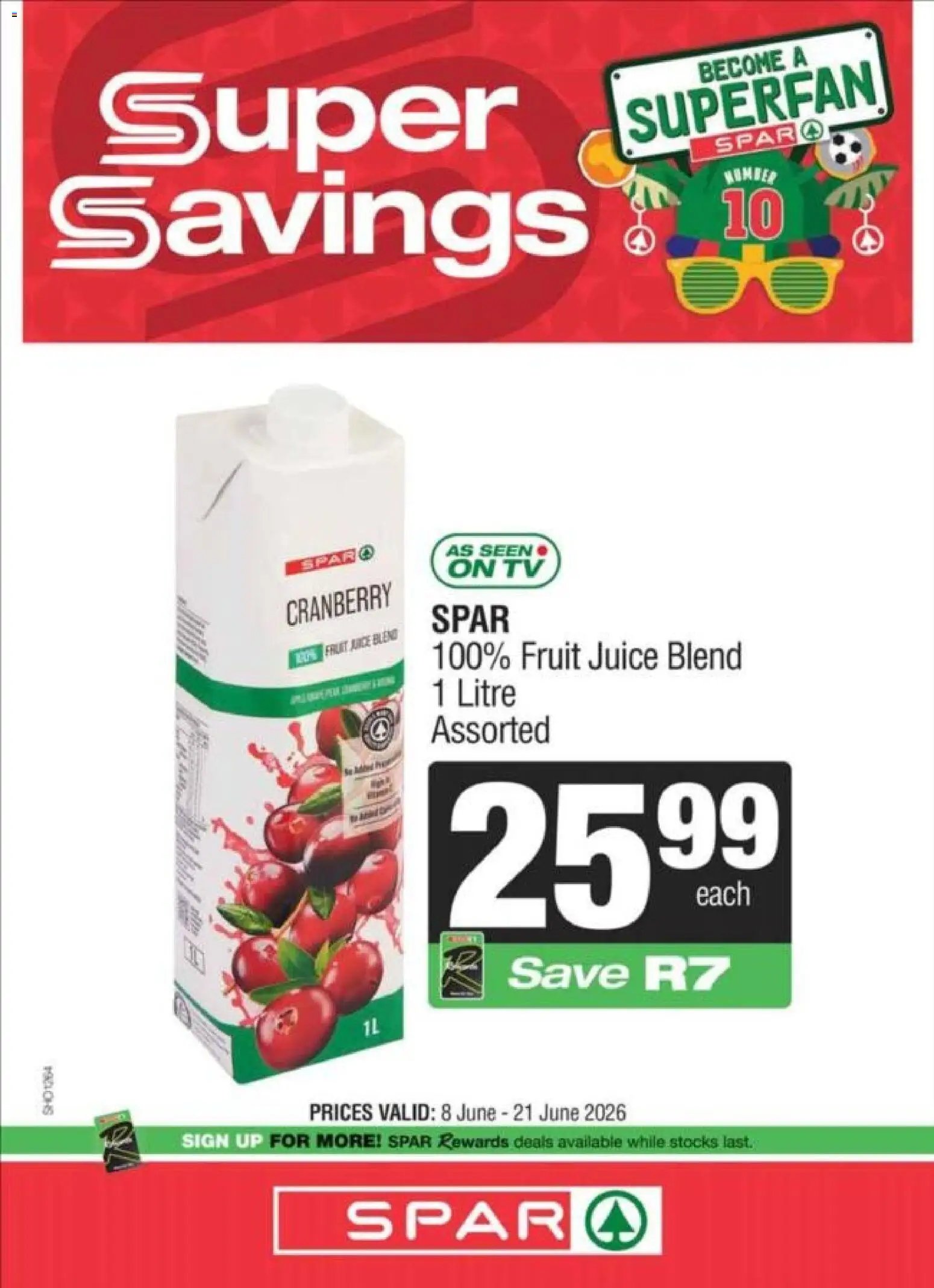 Superspar Specials