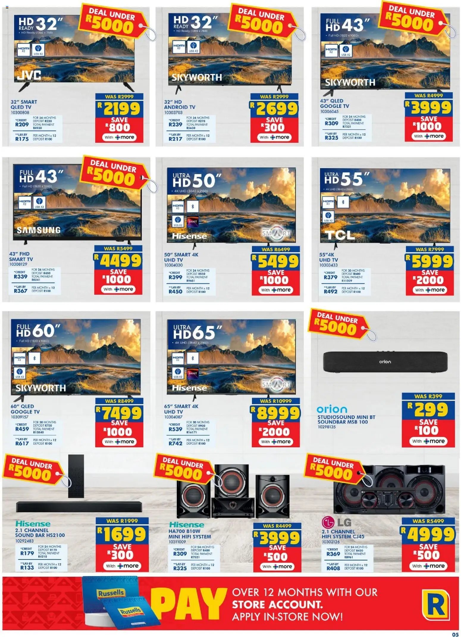 Russells - Specials (2025-12-29 - 2026-01-14) | 5