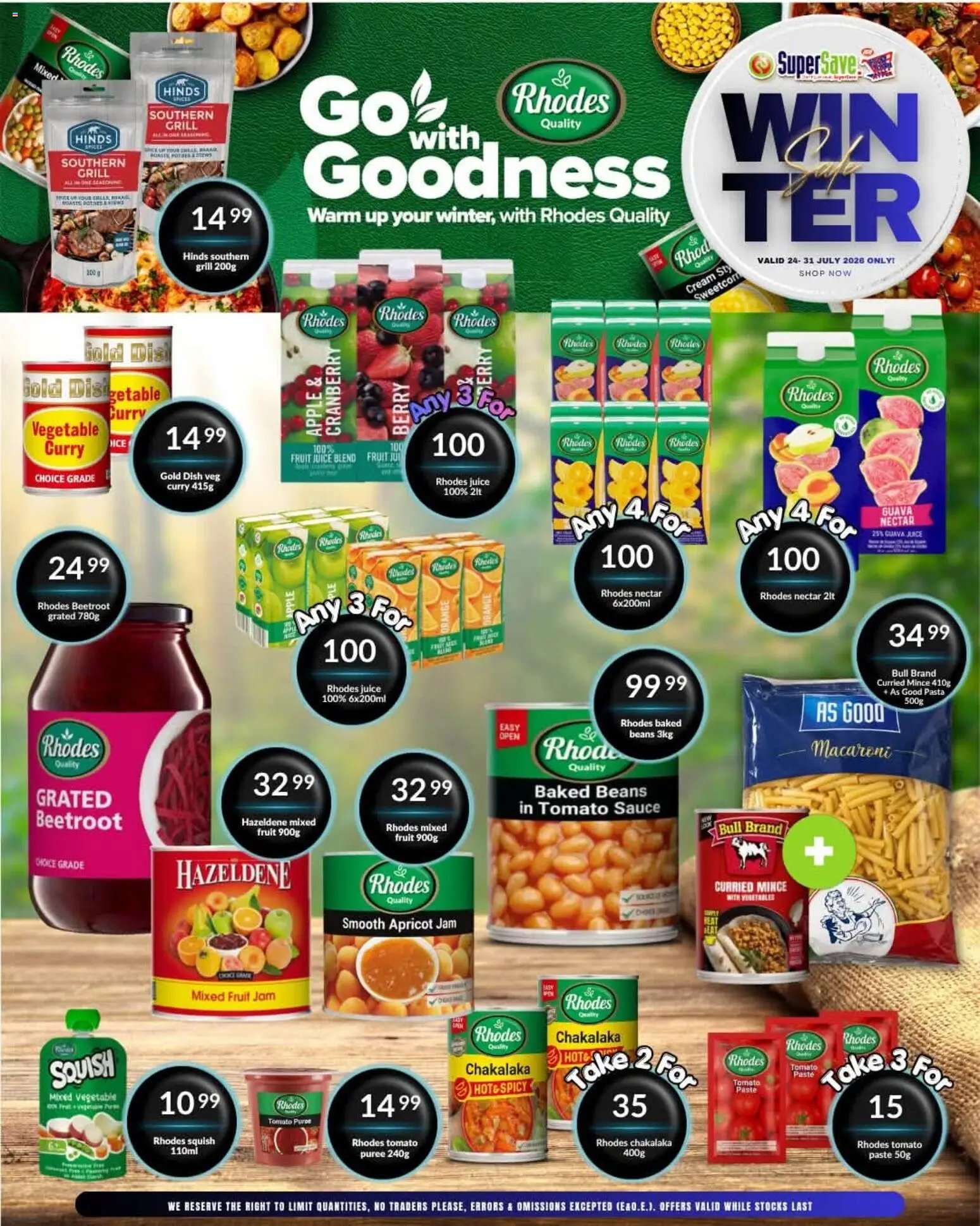 Super Save Specials