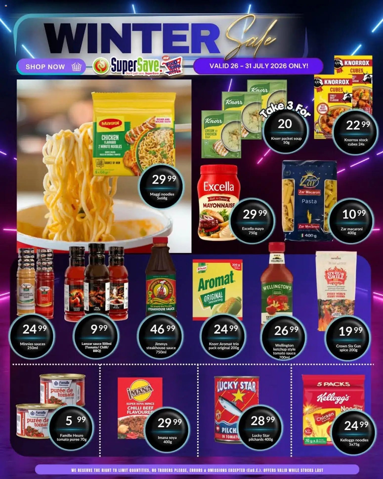 Super Save Specials