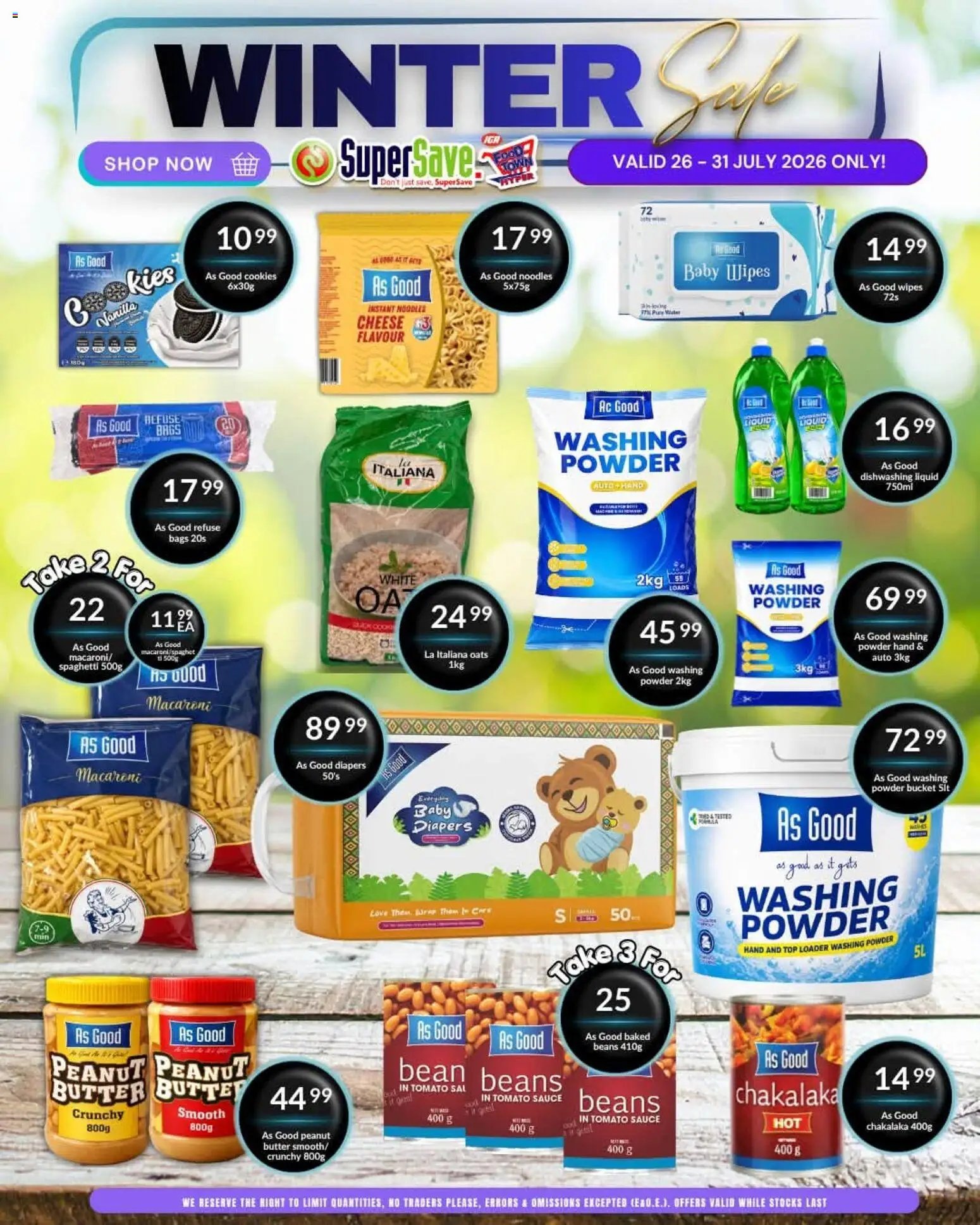 Super Save Specials