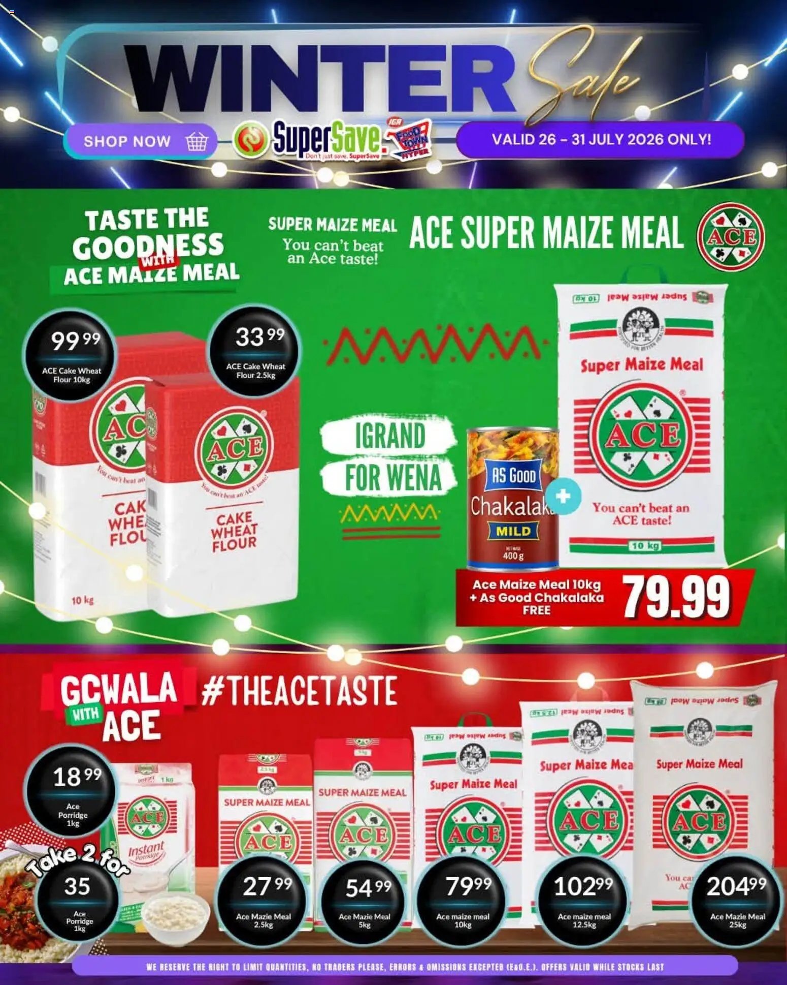 Super Save Specials