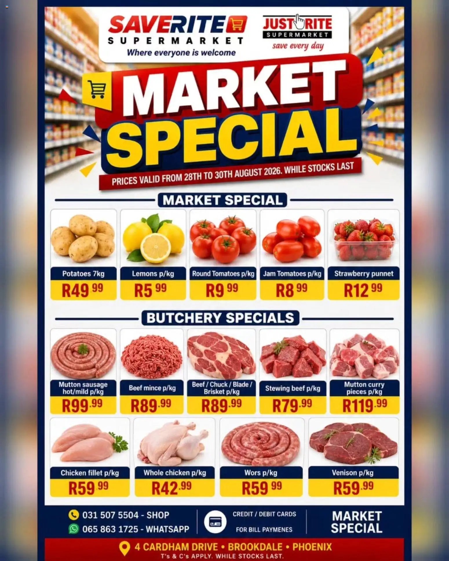 Saverite Market Special