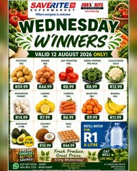 Saverite Wednesday Winners