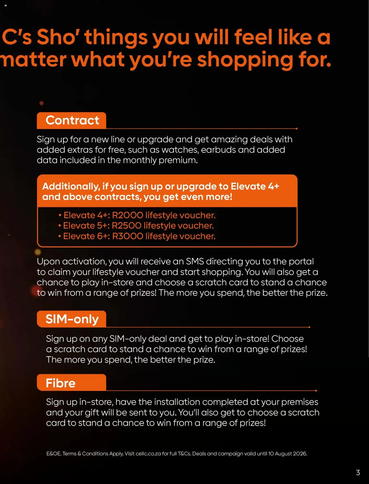 Cell C - Contract Deals