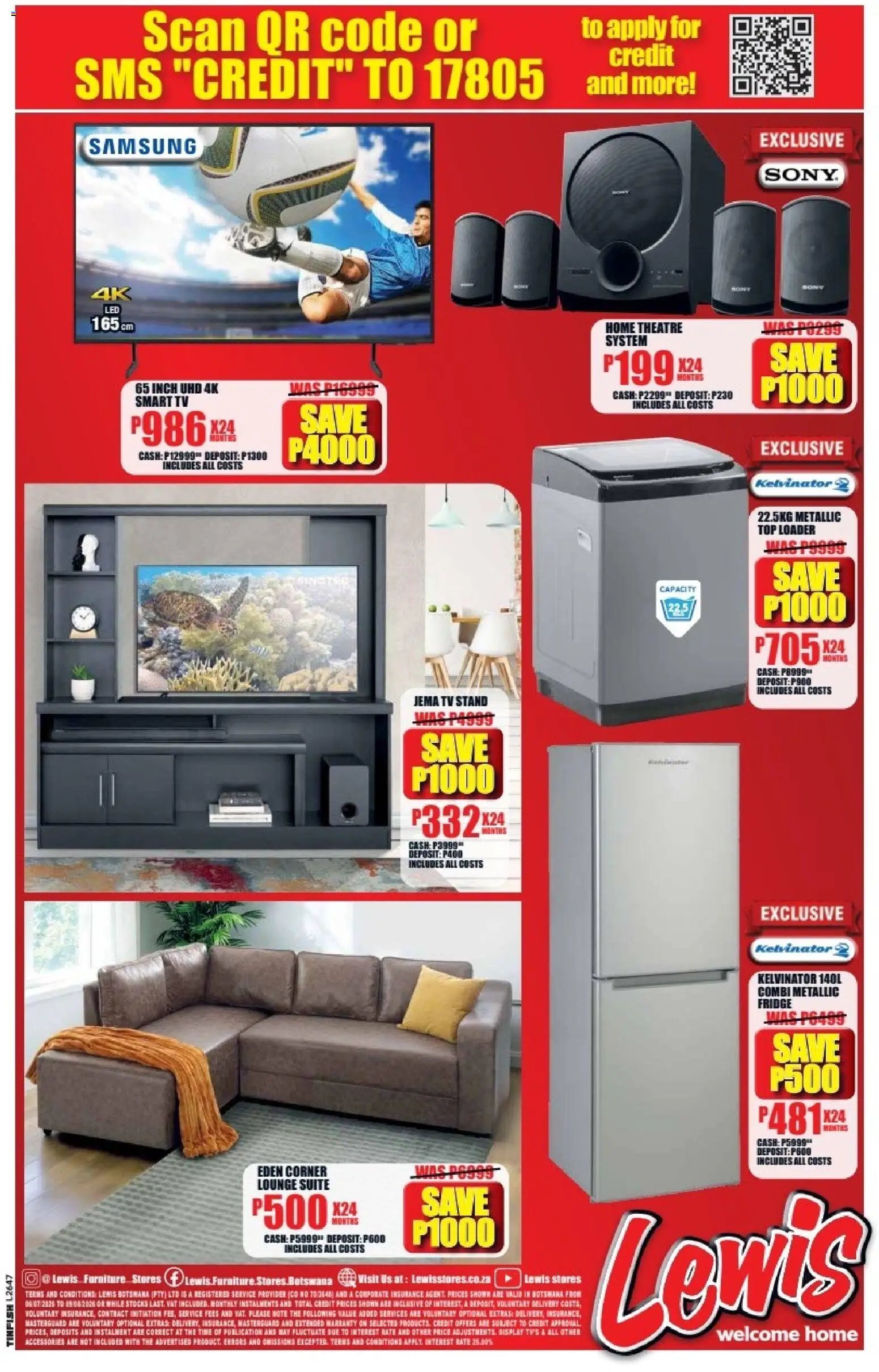 Lewis Stores Botswana Brochure