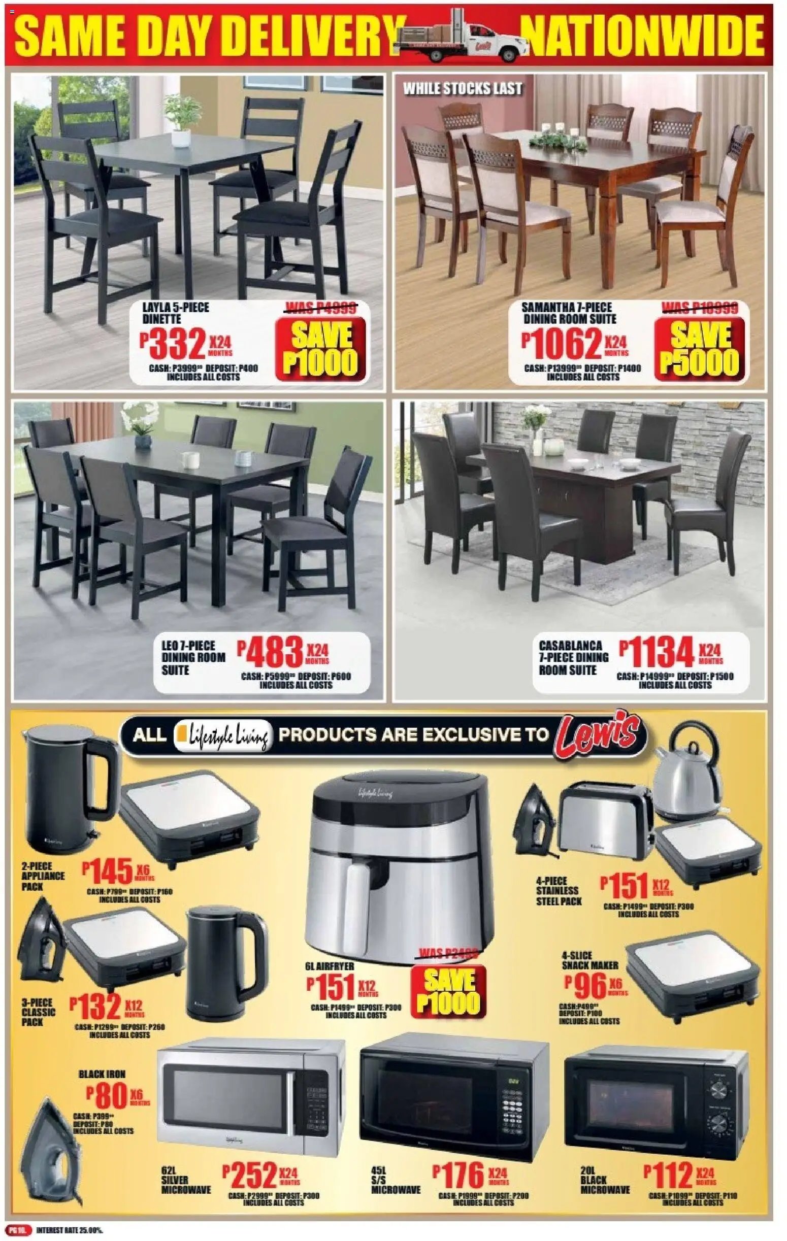 Lewis Stores Botswana Brochure