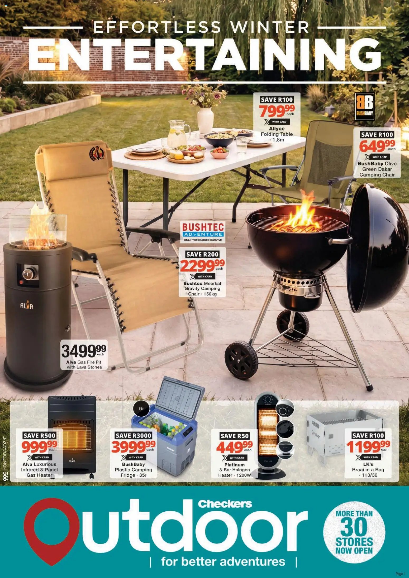 Checkers - Outdoor Winter Promotion