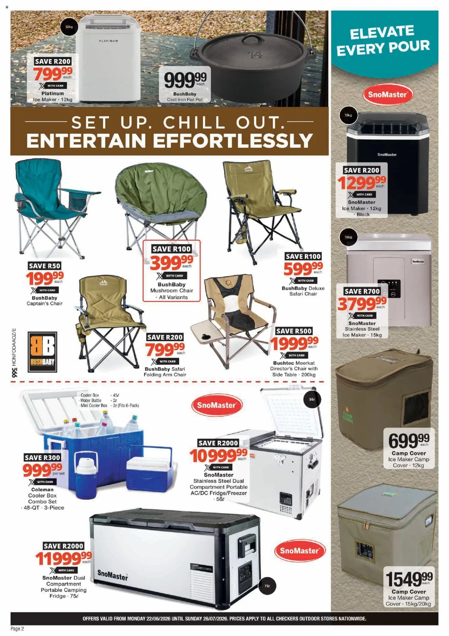 Checkers - Outdoor Winter Promotion