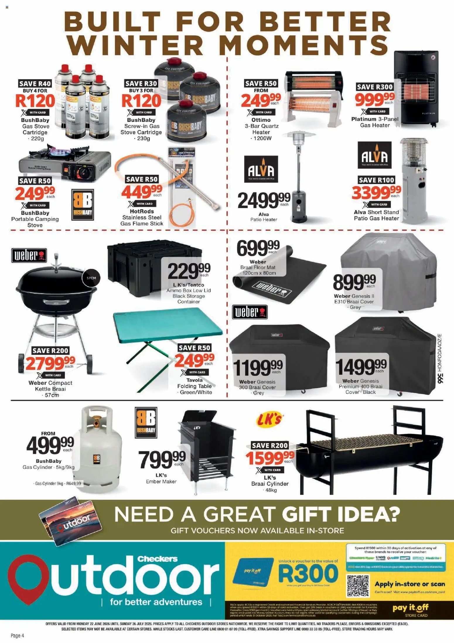 Checkers - Outdoor Winter Promotion