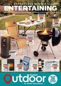 Checkers - Outdoor Winter Promotion