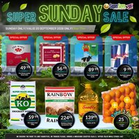 Super Save Sunday Savings