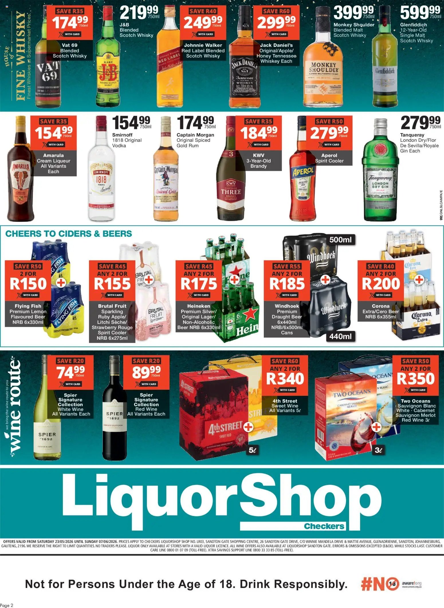 Checkers Gauteng - LiquorShop Sandton Gate Store Opening