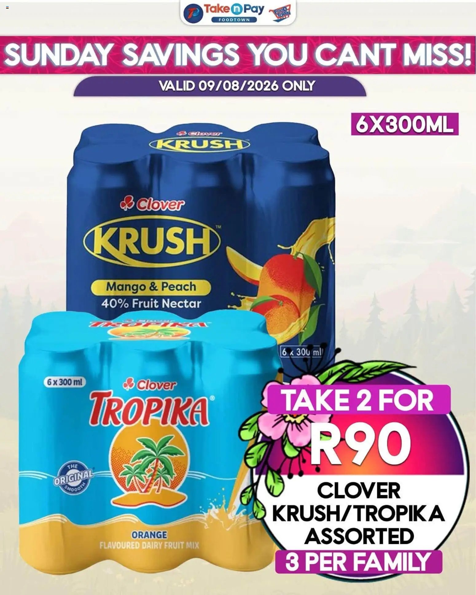 Take n Pay Sunday Specials