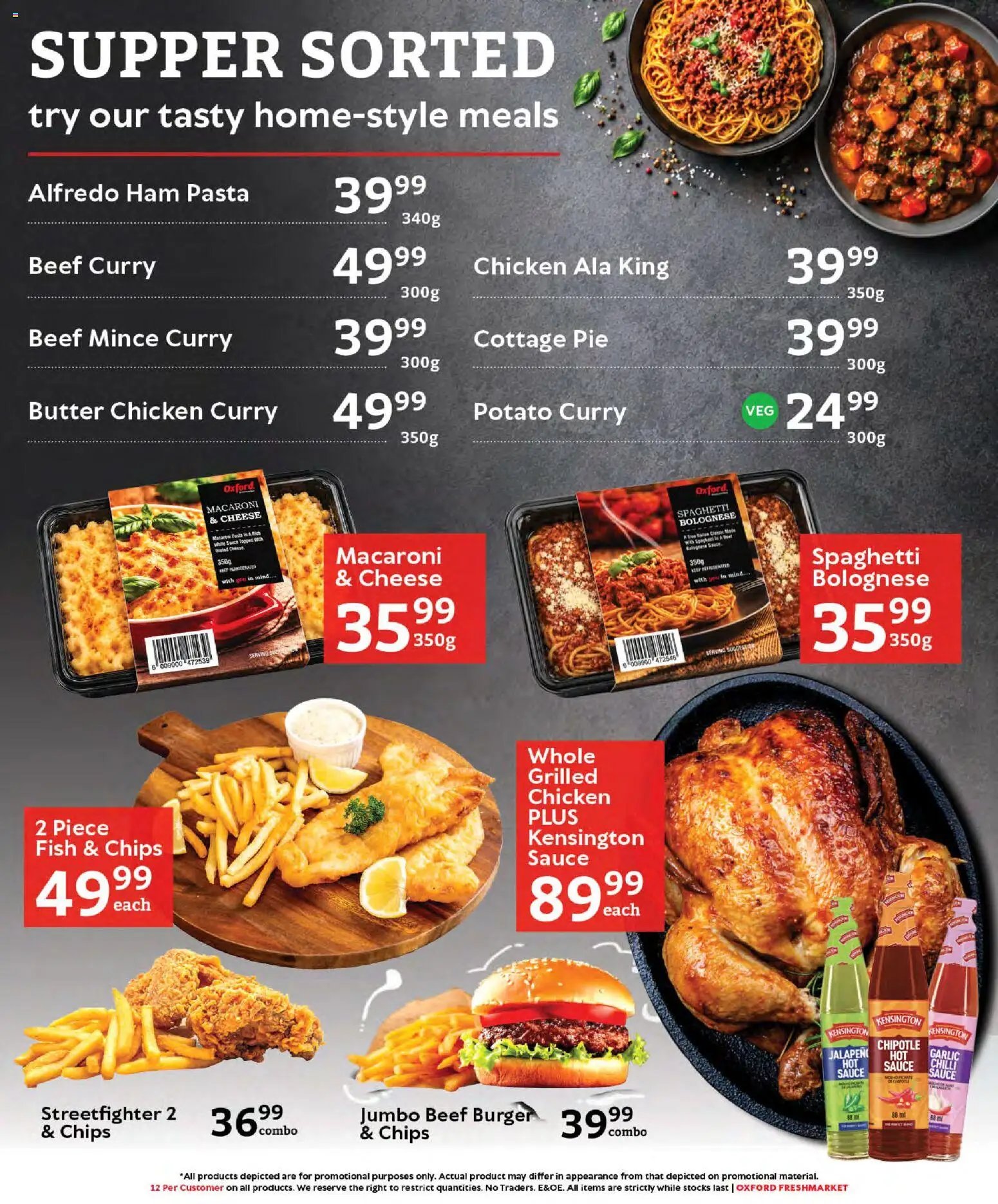 Oxford Freshmarket Specials