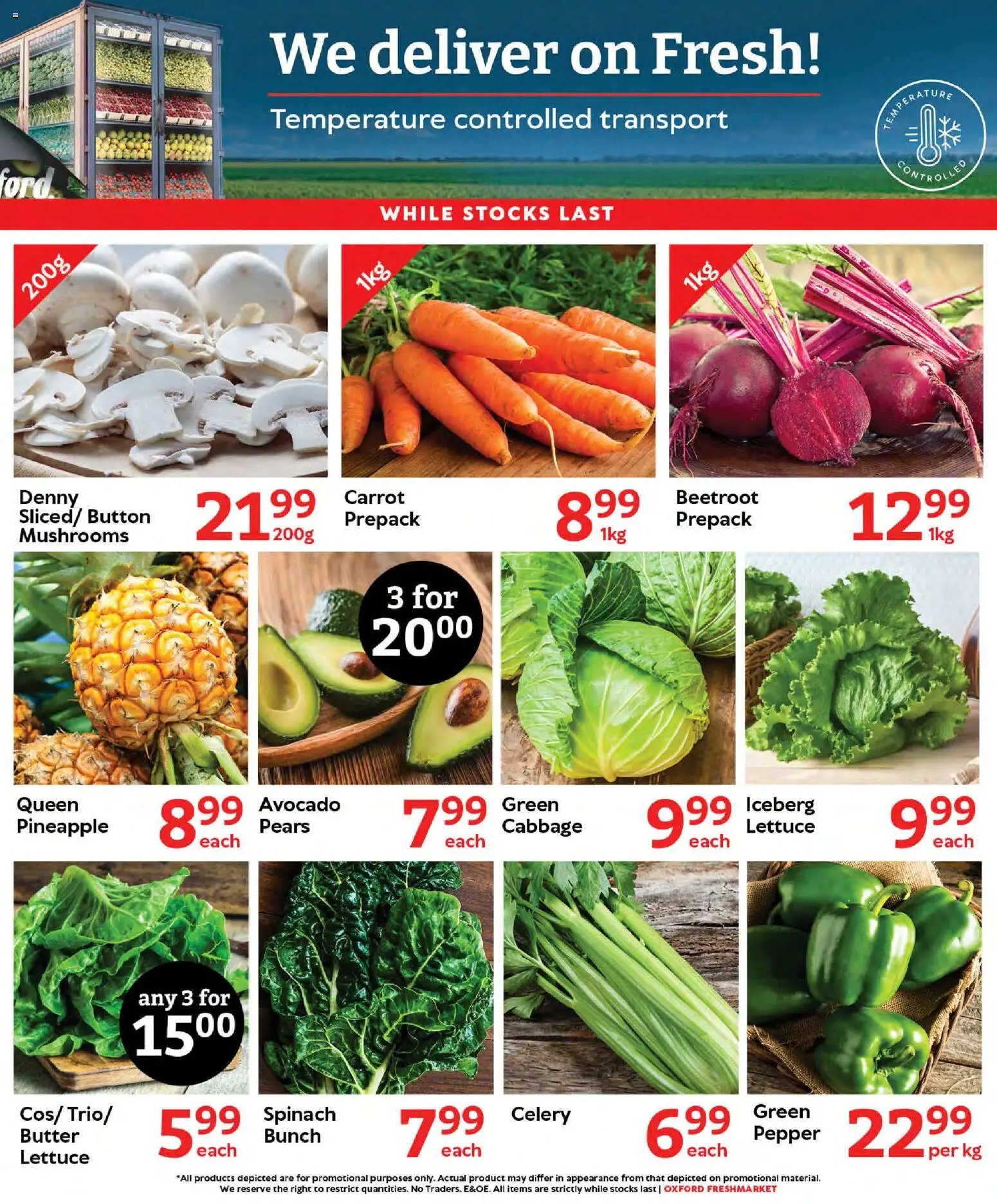 Oxford Freshmarket Specials