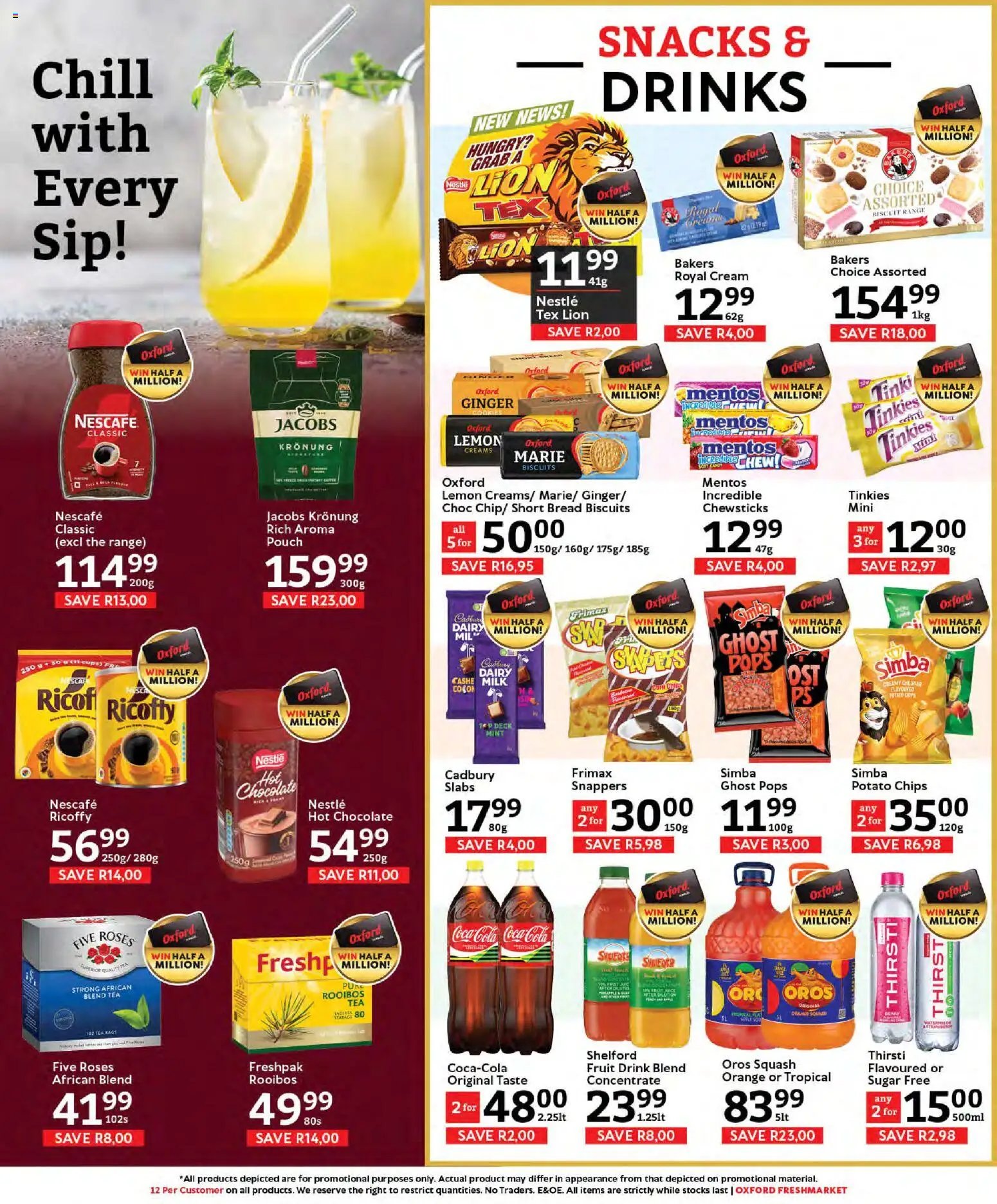 Oxford Freshmarket Specials