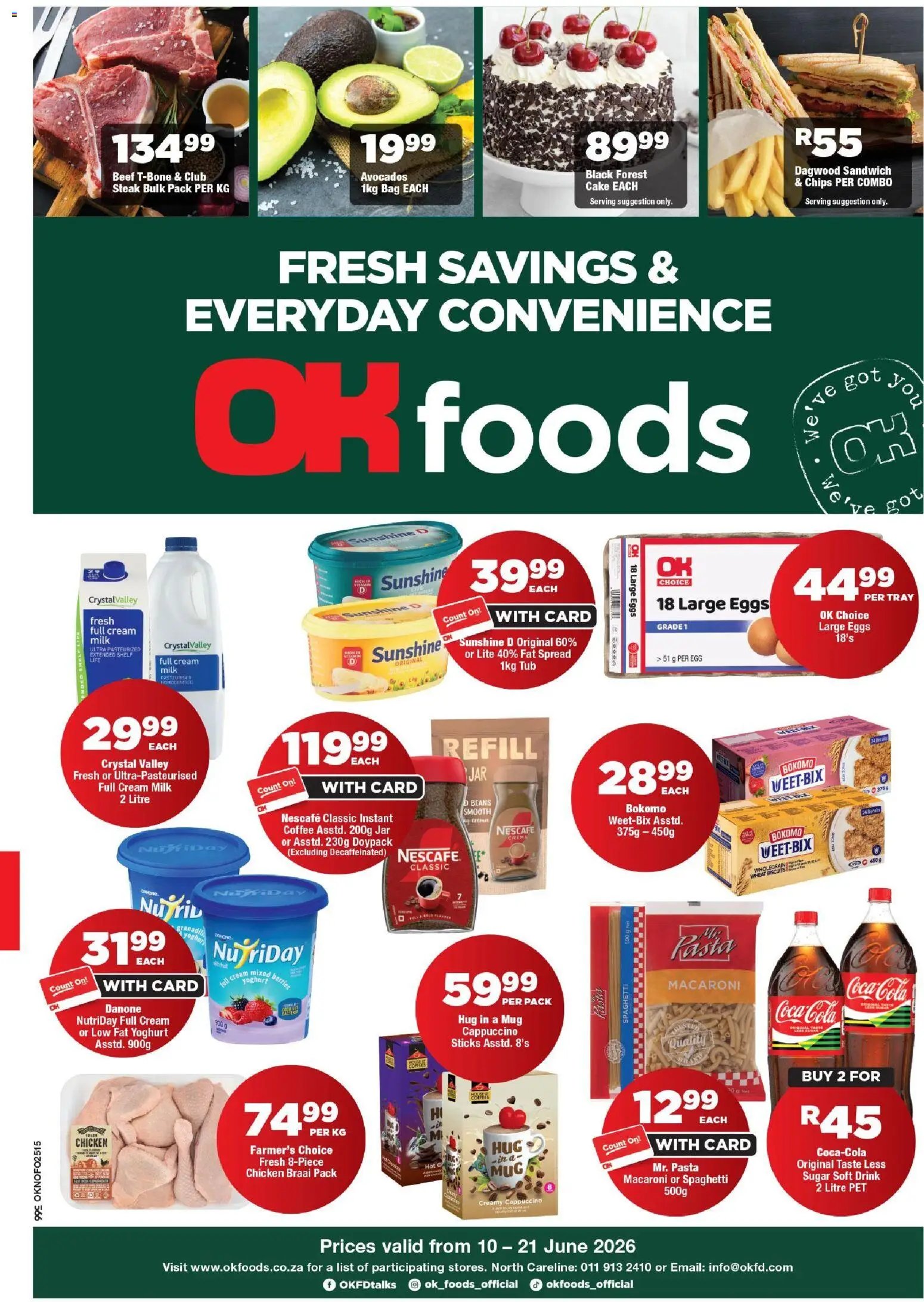 OK Foods - Gauteng - Specials