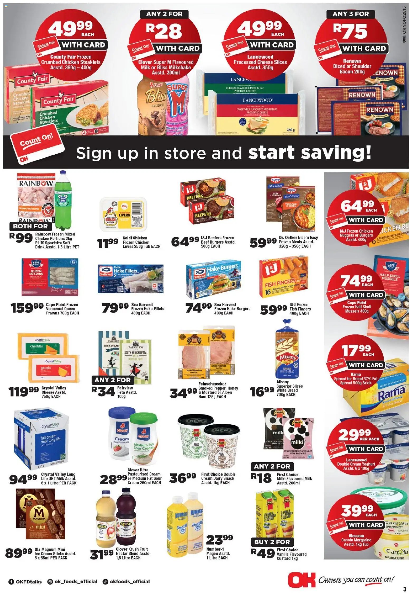 OK Foods - Gauteng - Specials