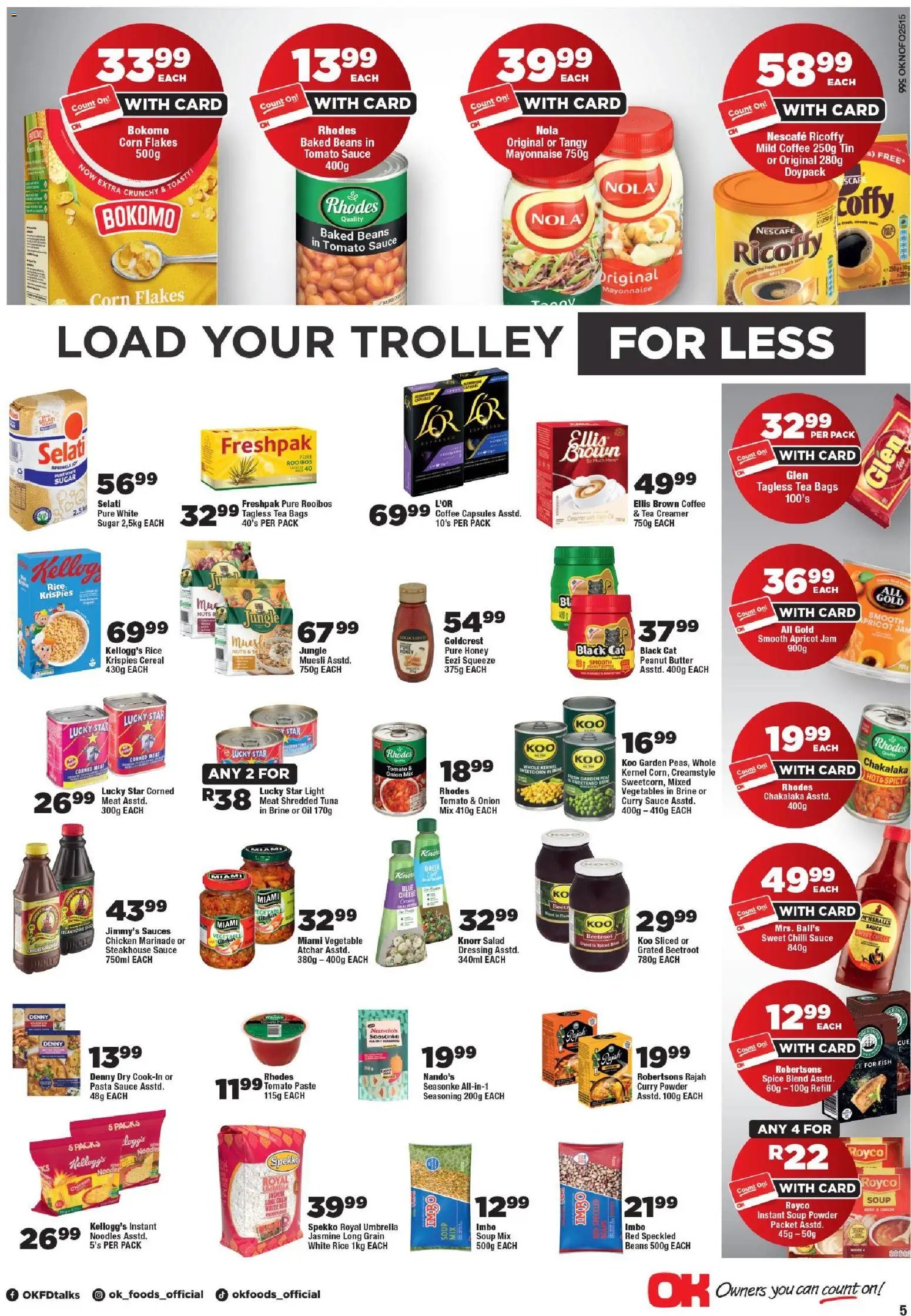 OK Foods - Gauteng - Specials
