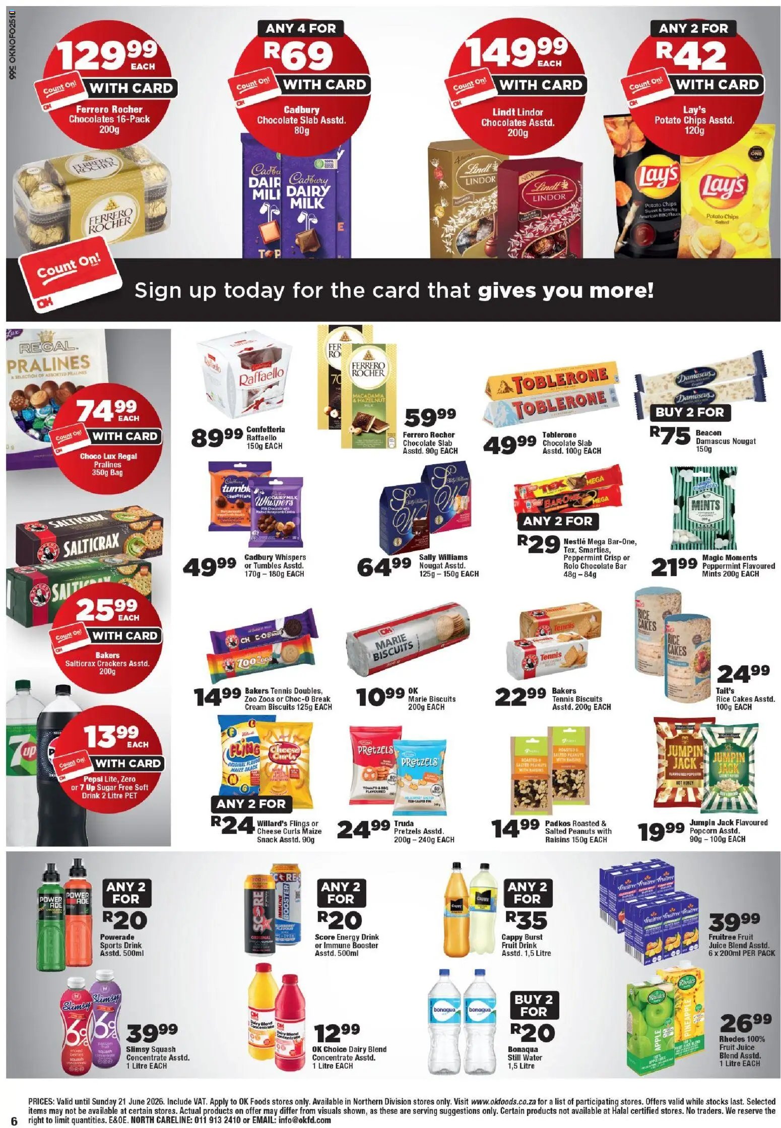 OK Foods - Gauteng - Specials