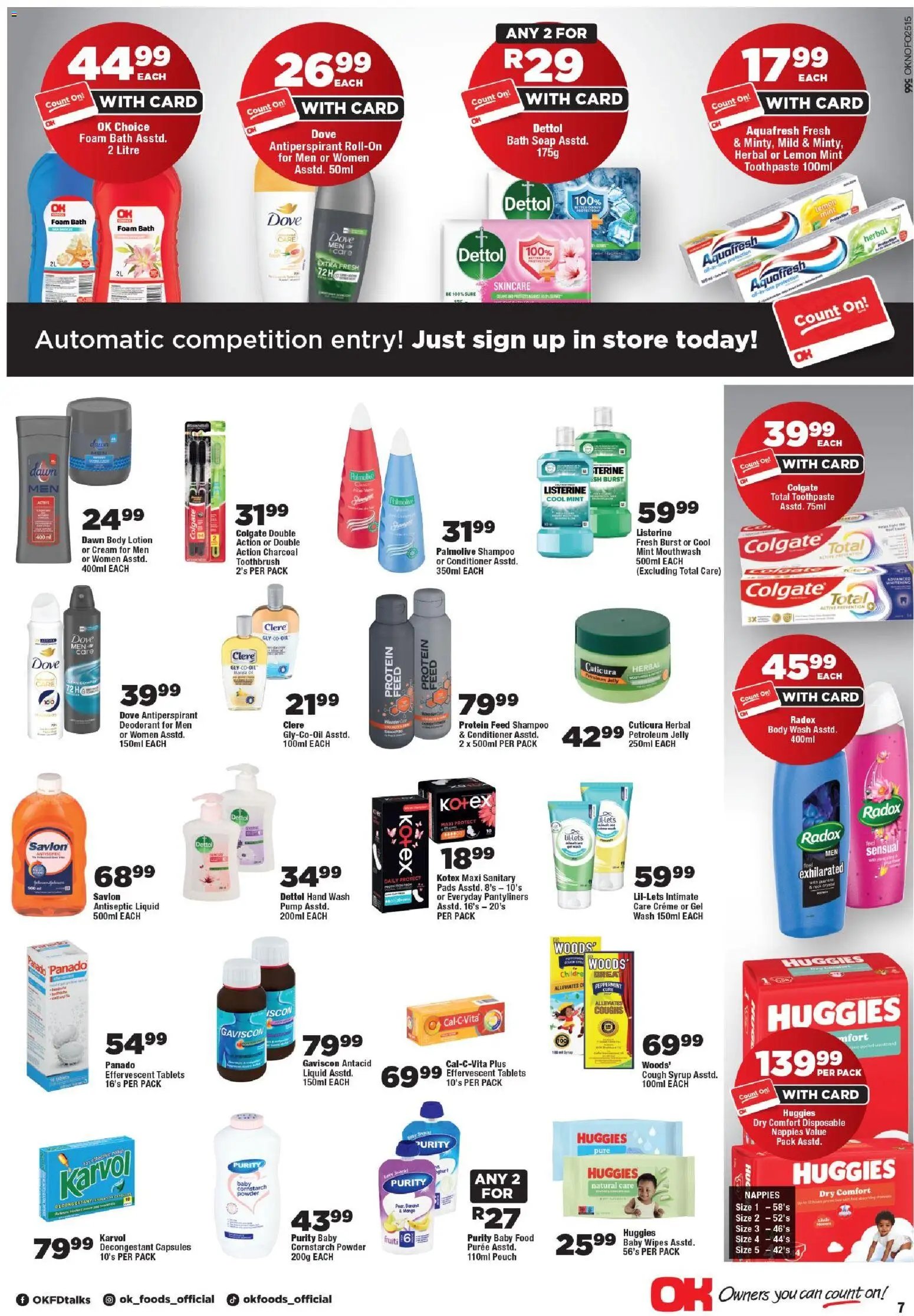OK Foods - Gauteng - Specials