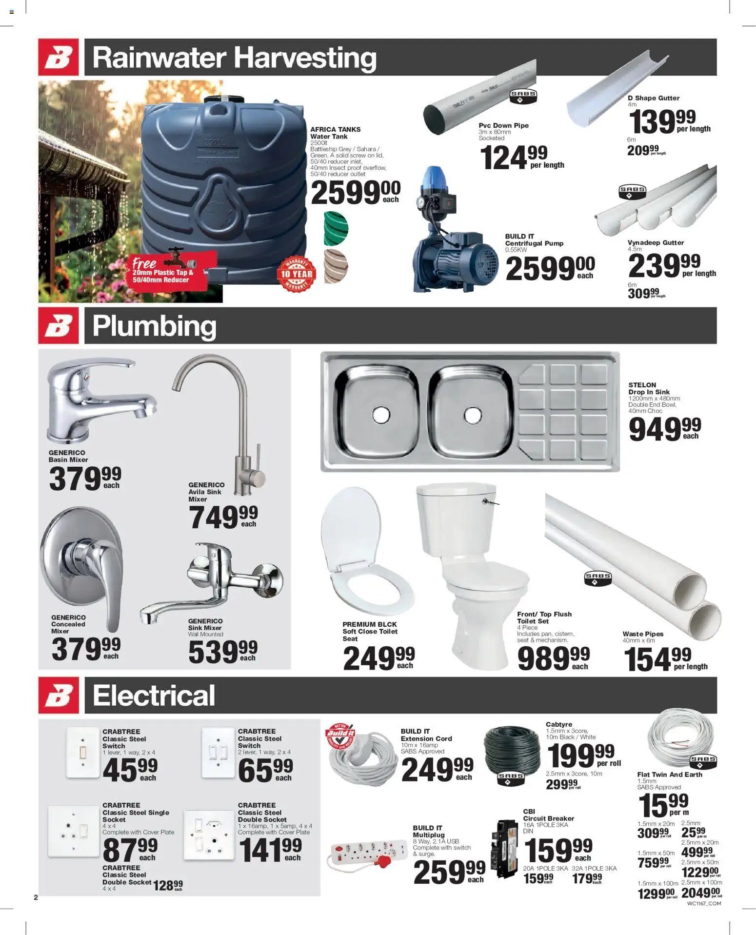 Build It Western Cape - Specials