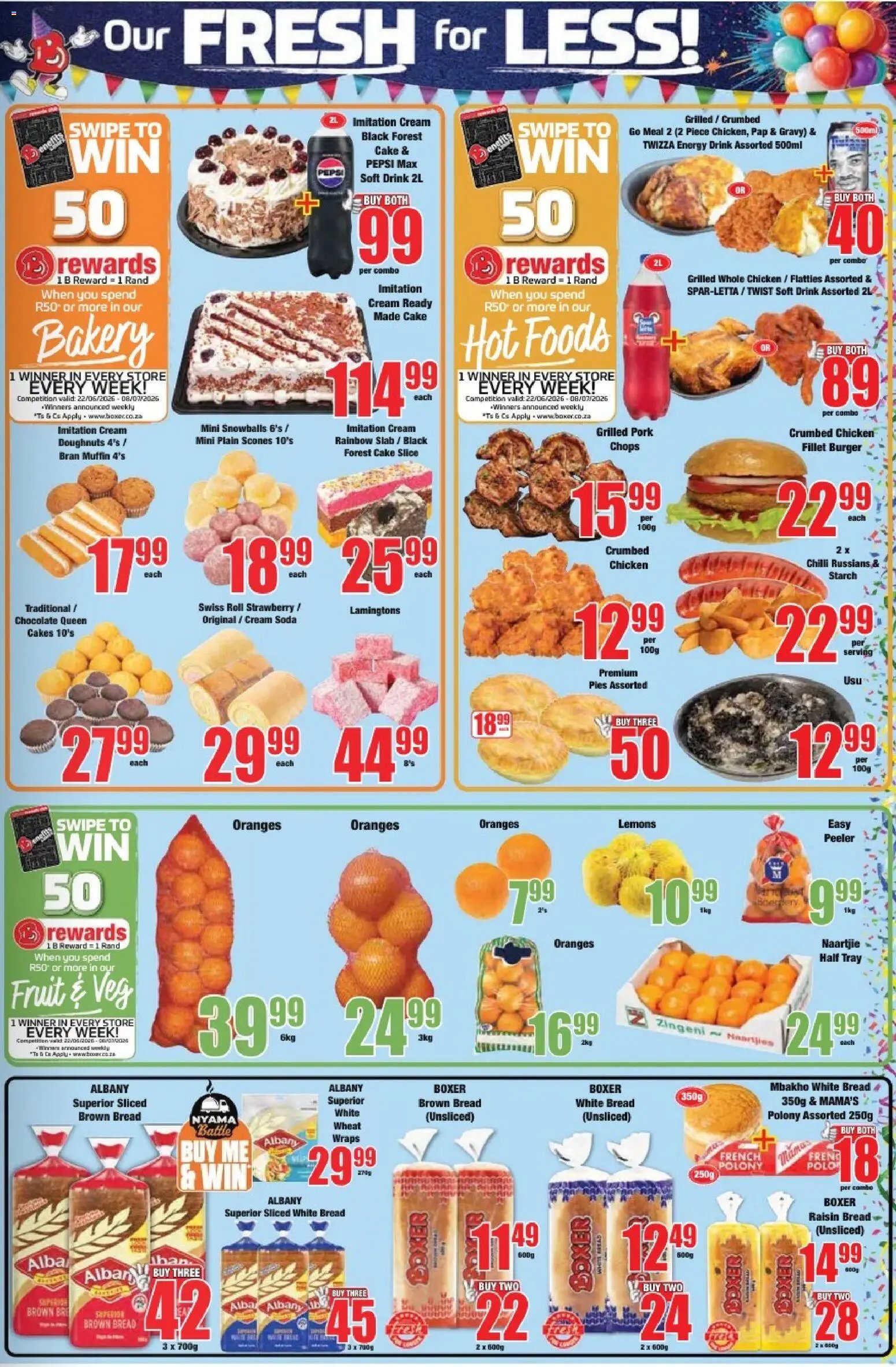 Boxer Specials