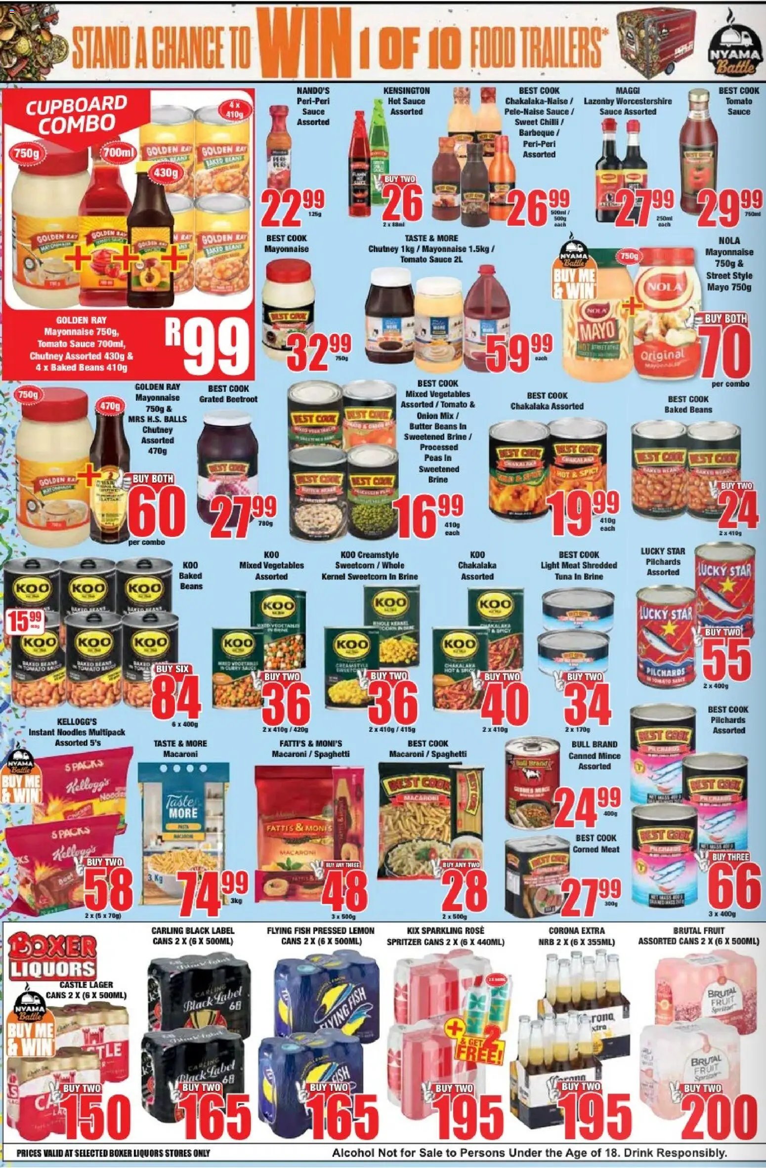 Boxer Specials