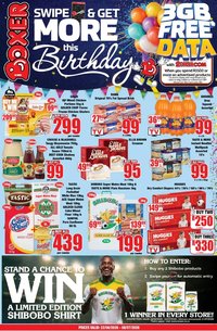 Boxer Specials