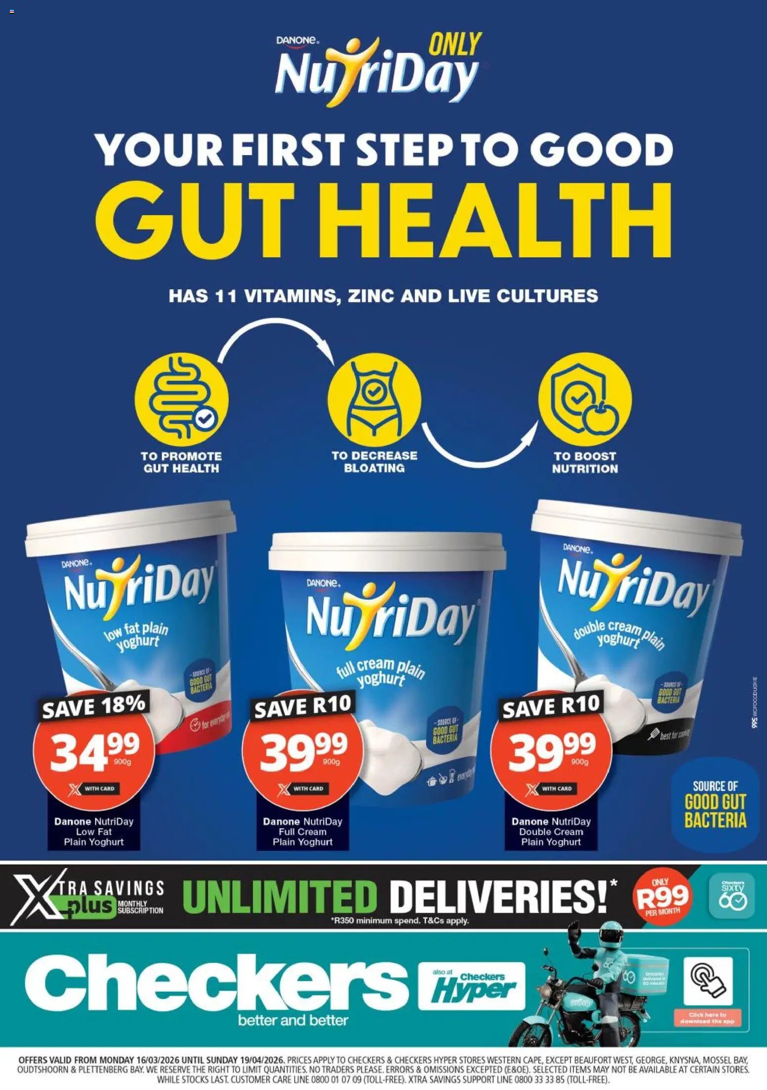 Checkers - Western Cape - Nutriday Promotion (2026-03-16 - 2026-04-19) | 1